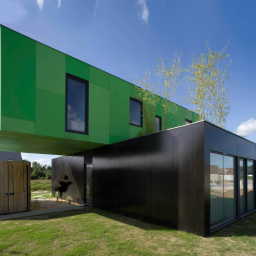 Maison d'architecte en container